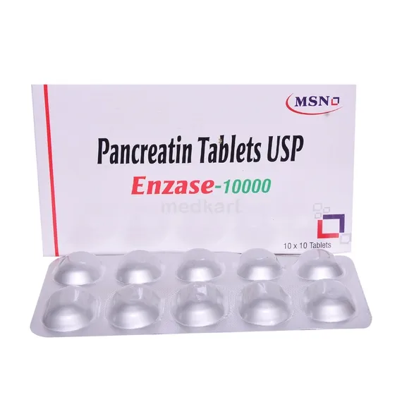 enzase 10000mg tablet 10's